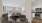 a living room with a table and chairs